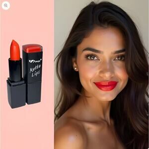 Amuse Lipstick Matte Long Lasting 7272-N9 Red Lip Color Blush Stick Made USA New